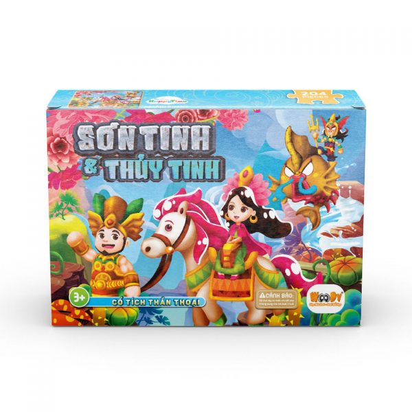 Puzzle Xếp Hình Sơn Tinh Thủy Tinh Woody - Happy Time 1736
