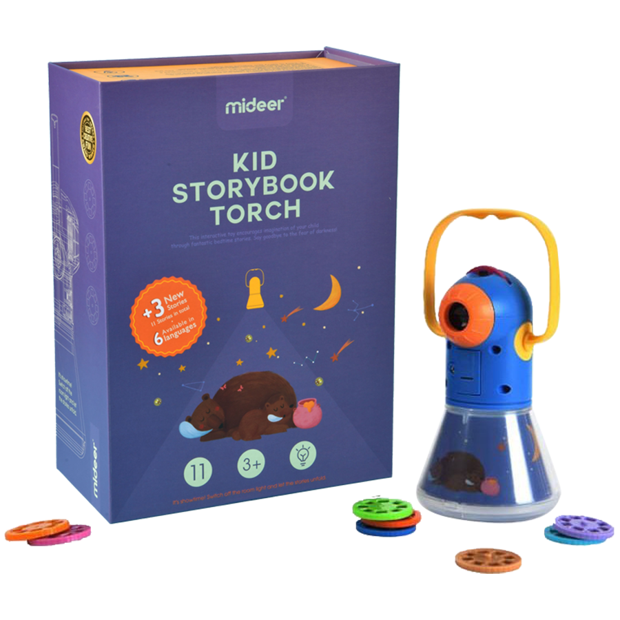 Đèn Pin Kể Chuyện Cổ Tích Cho Bé Mideer Phiên Bản 11 Truyện - Kid Storybook Torch - CT7027