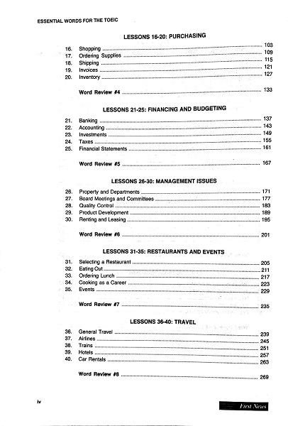 Essential Words For The Toeic 6th