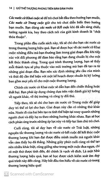 Giữ Thế Thượng Phong Trên Bàn Đàm Phán