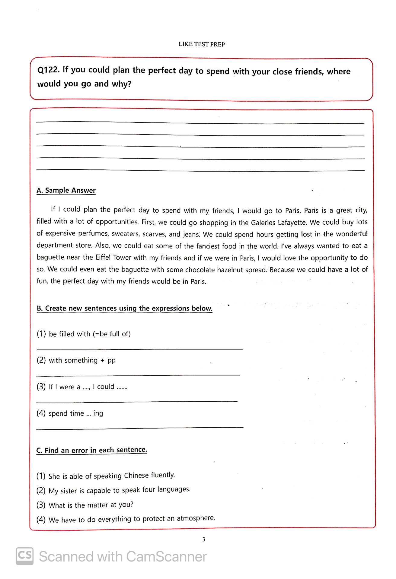 240 Speaking Topics - Vol 2 (Topics 121-240)