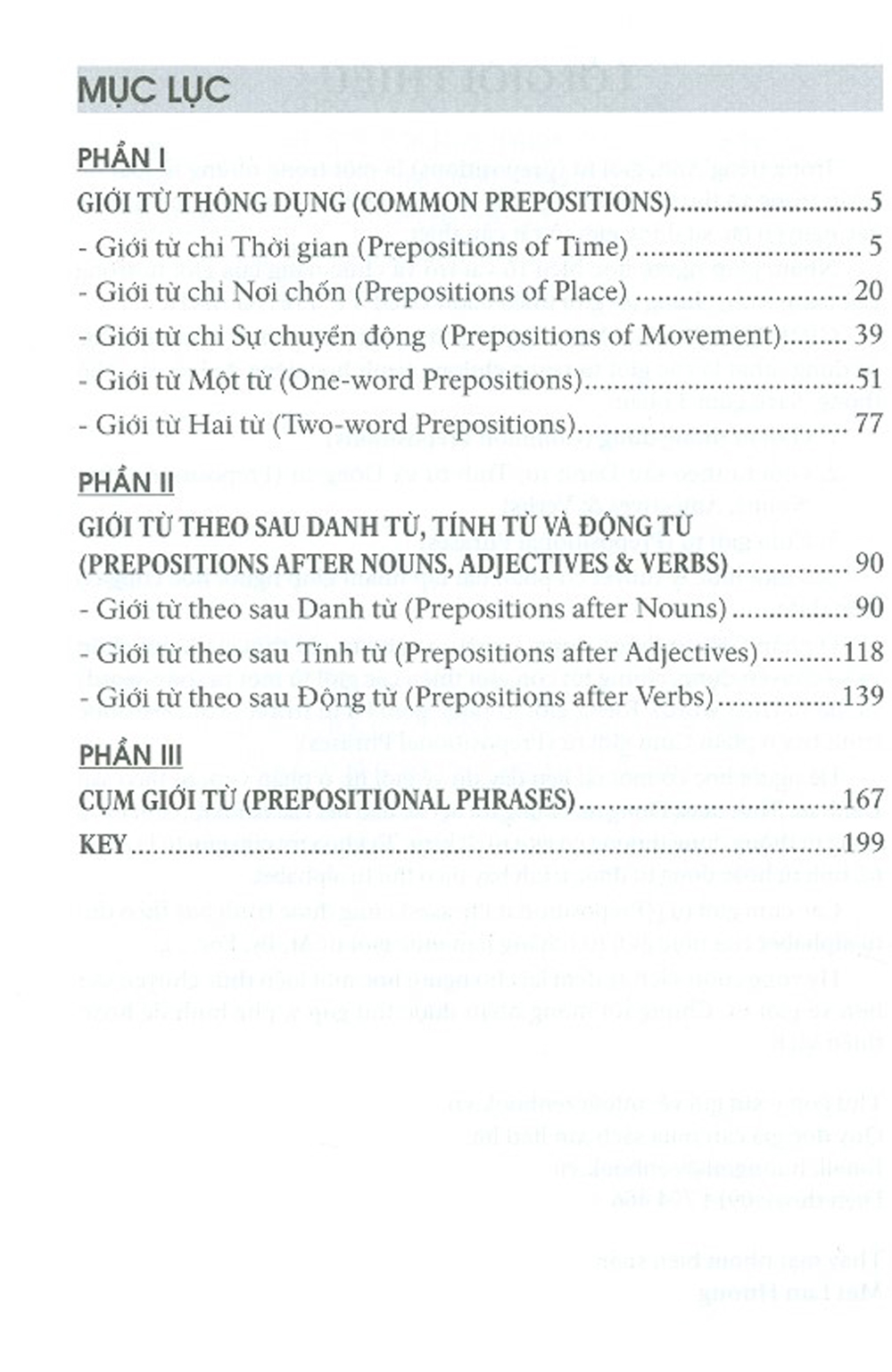 Giới Từ Tiếng Anh