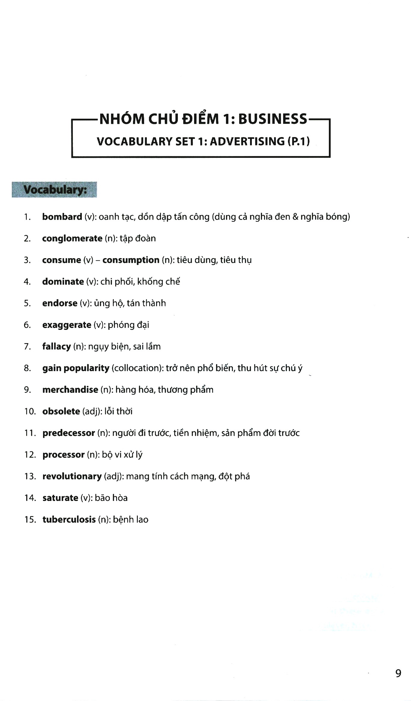 38 Chủ Điểm Từ Vựng Thiết Yếu Cho Ielts 7.0