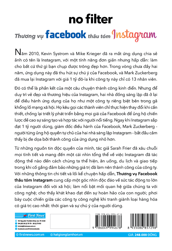 Thương Vụ Facebook Thâu Tóm Instagram