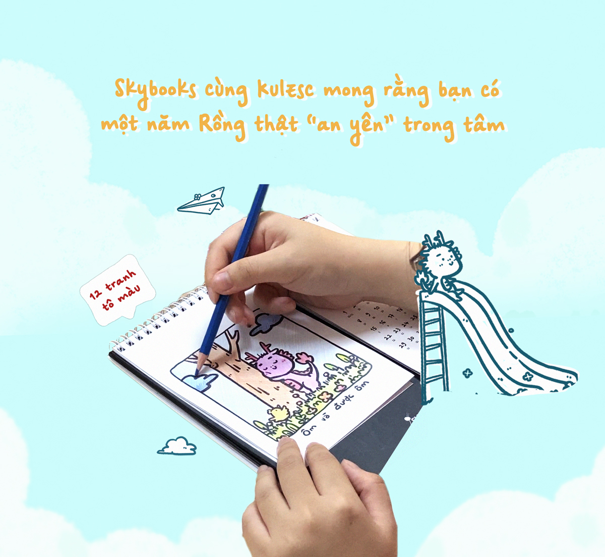 Lịch Bàn Skybooks 2024 - Năm “Thìn” - Tập “Thiền”
