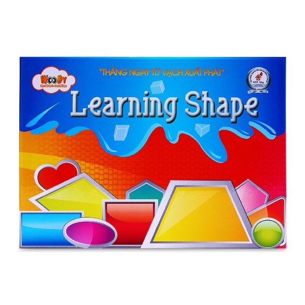 Đồ Chơi Giấy - Learning Shape Bé Học Ghép Hình - Happy Time 0579