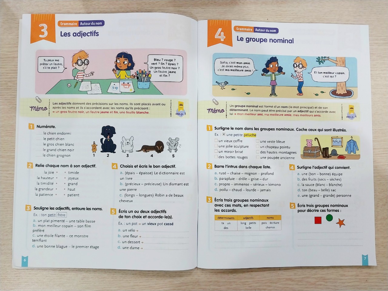 Sách Bài Tập Tiếng Pháp- Mon Cahier Pour La Maison Francais CE1 ( 7-8 tuổi)