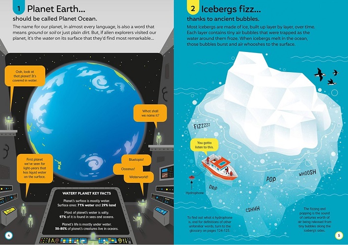 Sách Usborne - 100 Things To Know About The Oceans