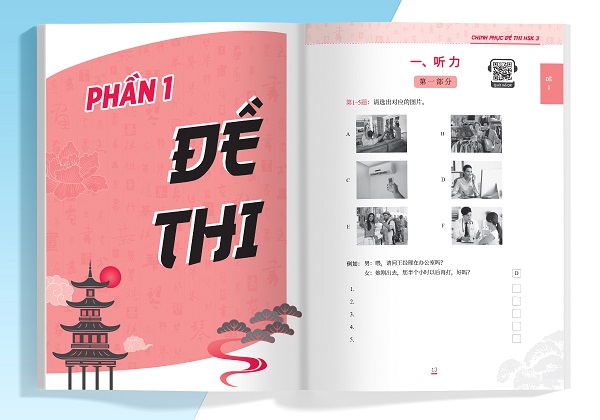 Chinh Phục Đề Thi HSK 3 (Kèm Giải Thích Ngữ Pháp Chi Tiết)