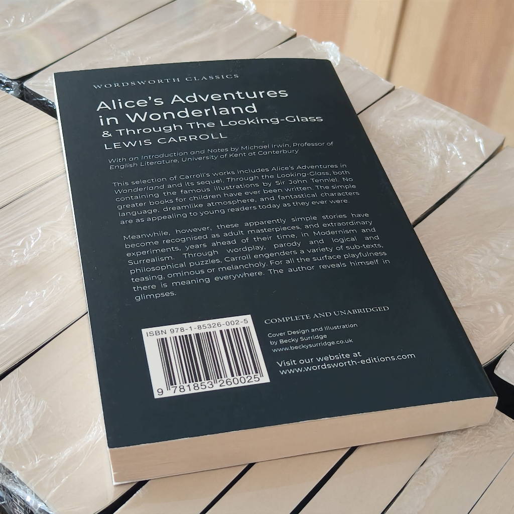 Tiểu Thuyết Tiếng Anh - Alice's Adventures in Wonderland & Through The Looking - Glass