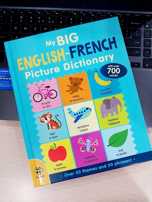 Từ Điển Song Ngữ Pháp -Anh Cho Trẻ Em - My Big English-French Picture Dictionary