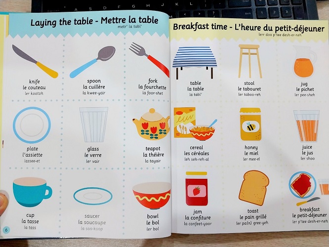 Từ Điển Song Ngữ Pháp -Anh Cho Trẻ Em - My Big English-French Picture Dictionary