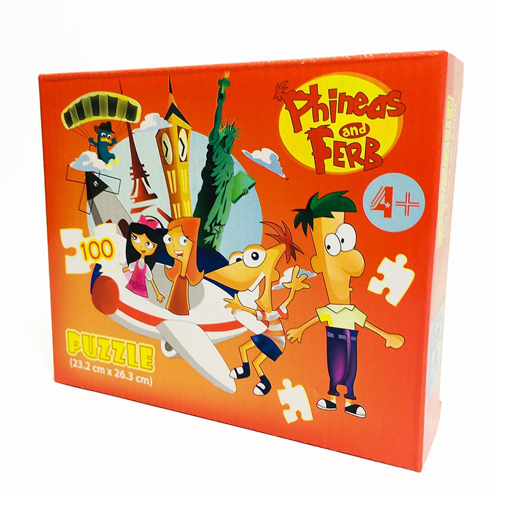 Bộ Ghép Hình Puzzle Phineas And Ferb - Happy Time 0296