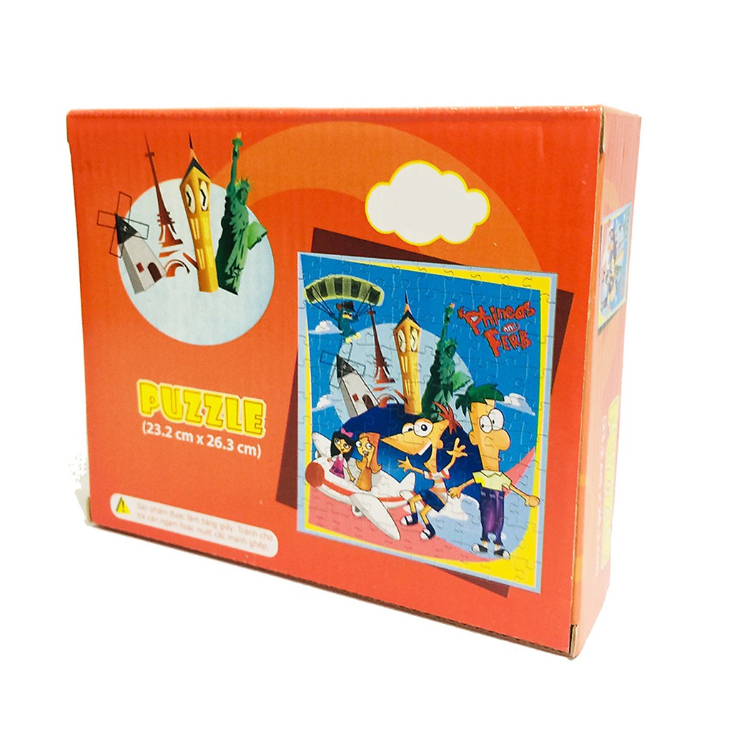 Bộ Ghép Hình Puzzle Phineas And Ferb - Happy Time 0296
