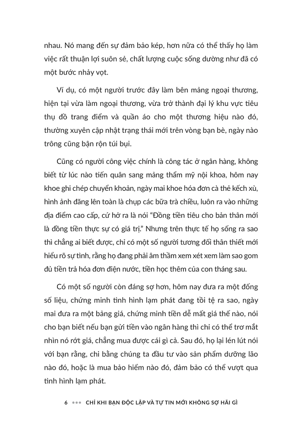 Chỉ Khi Bạn Độc Lập Và Tự Tin Mới Không Sợ Hãi Gì