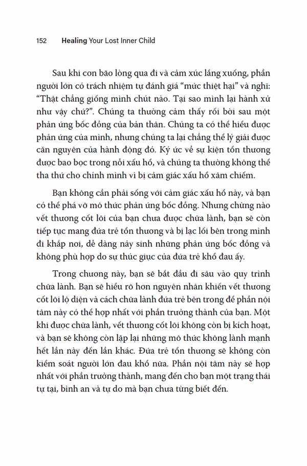 Chữa Lành Đứa Trẻ Tổn Thương Bên Trong