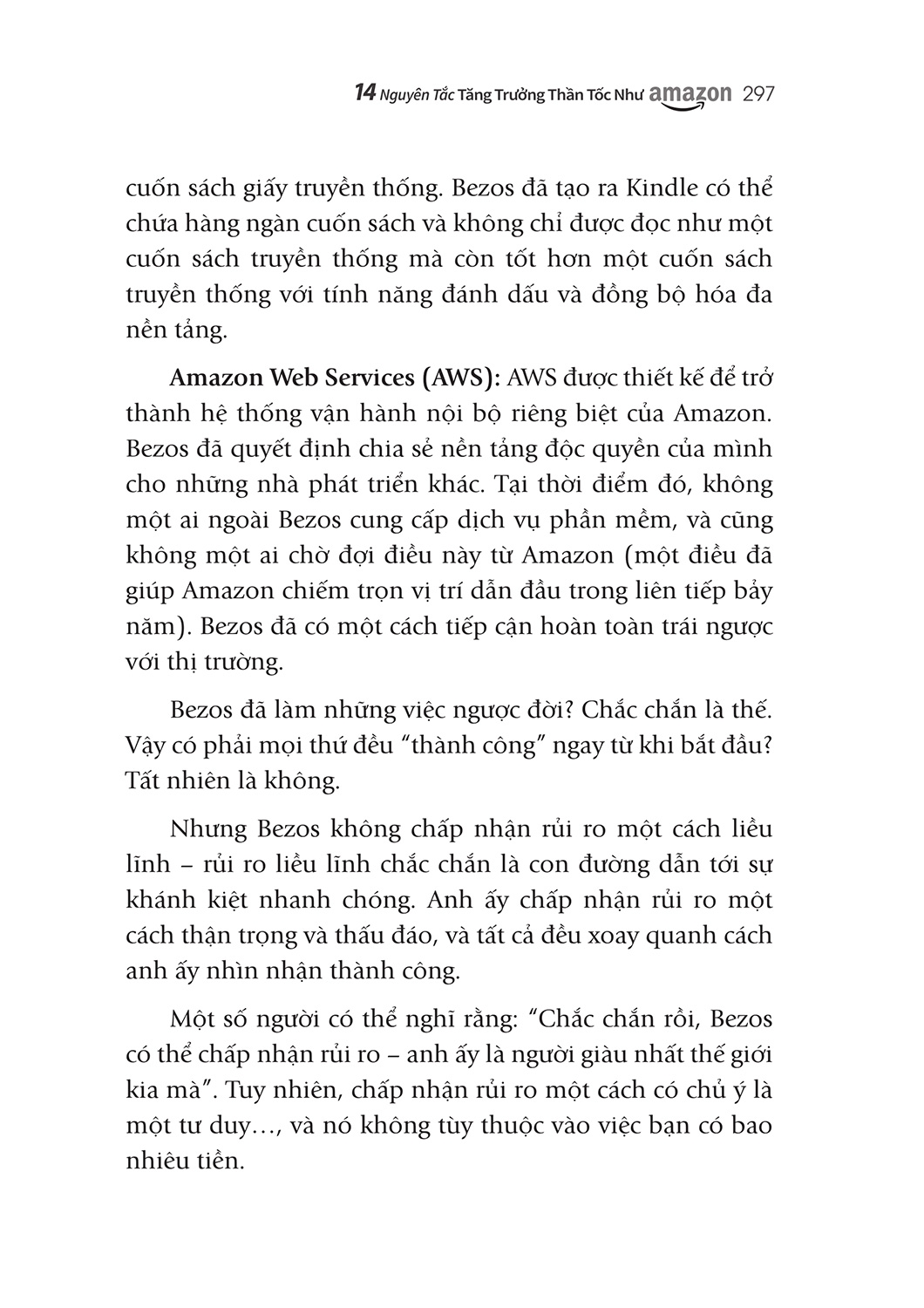 14 Nguyên Tắc Tăng Trưởng Thần Tốc Như Amazon