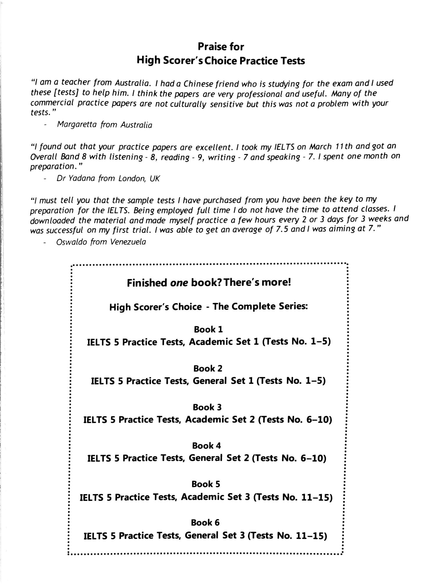 IELTS 5 Practice Tests - General Set 2