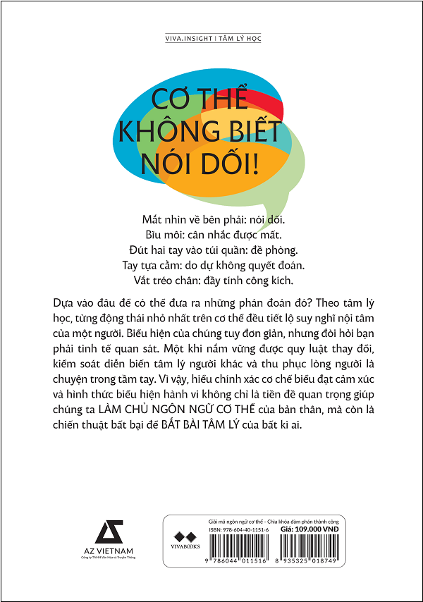 Giải Mã Ngôn Ngữ Cơ Thể - Chìa Khóa Đàm Phán Thành Công