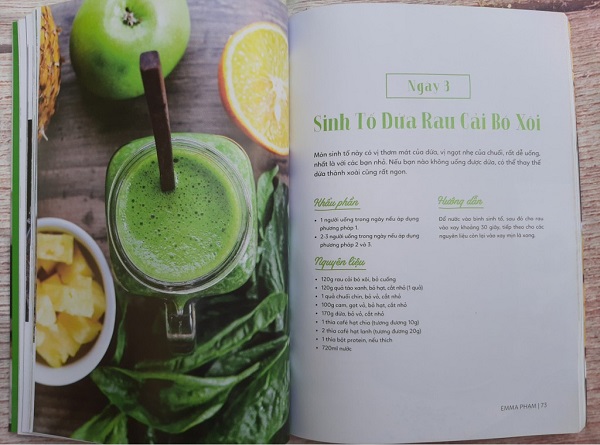 Green Smoothies - Giảm Cân, Làm Đẹp Da, Tăng Cường Sức Đề Kháng Với 7 Ngày Uống Sinh Tố Xanh