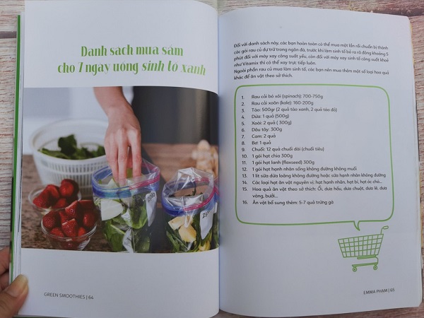 Green Smoothies - Giảm Cân, Làm Đẹp Da, Tăng Cường Sức Đề Kháng Với 7 Ngày Uống Sinh Tố Xanh