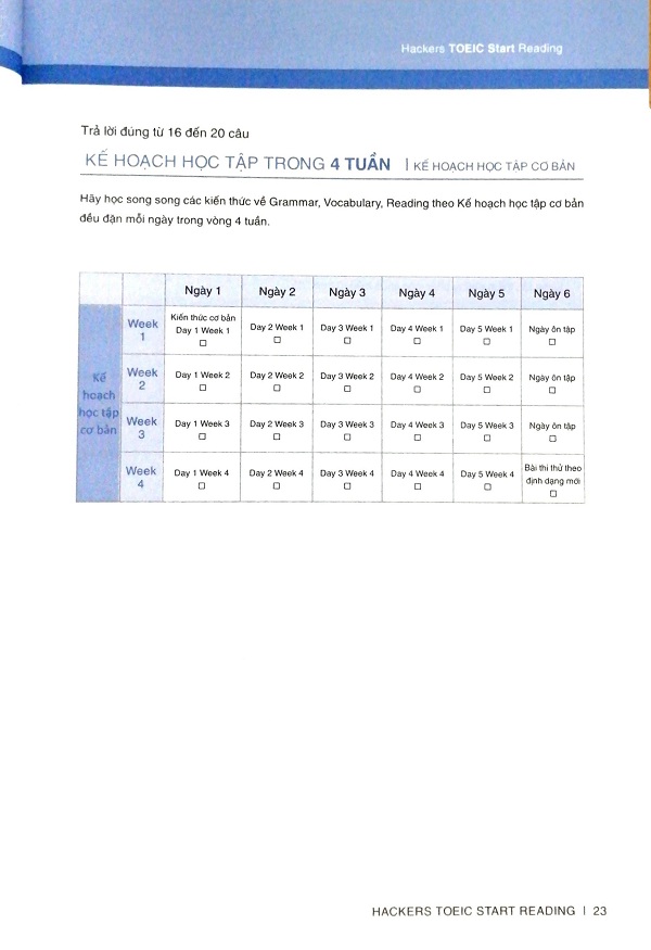 Hackers Toeic Start Reading