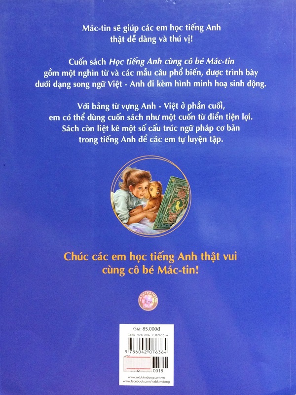 Học Tiếng Anh Cùng Cô Bé Mác-tin (Bìa Mềm)