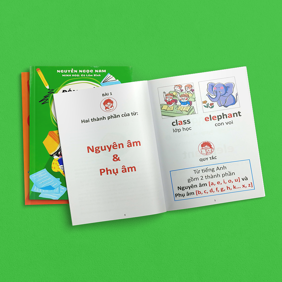 Đánh Vần Tiếng Anh - Dành Cho Học Sinh Tiểu Học - Tập 1 (Tái Bản)
