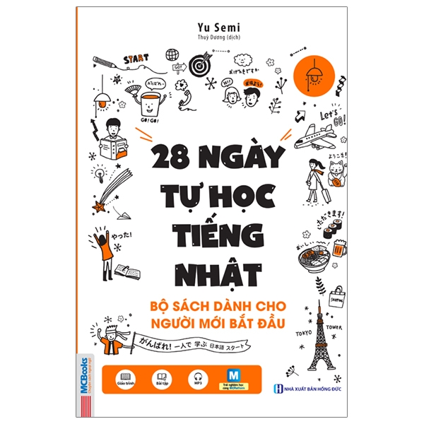 28 Ngày Tự Học Tiếng Nhật - Bộ Sách Dành Cho Người Mới Bắt Đầu