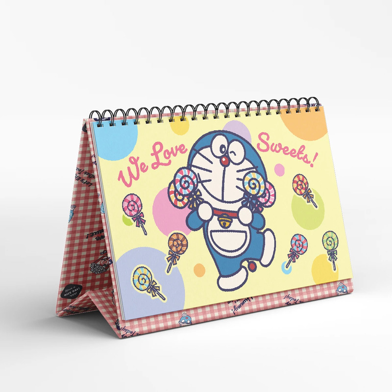 Lịch Để Bàn Doraemon 2025