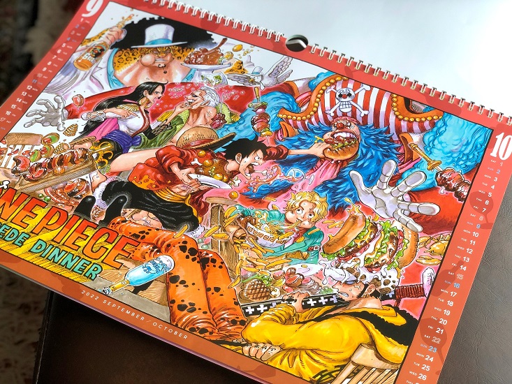 Lịch Manga Treo Tường One Piece 2022