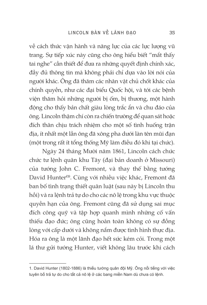 Lincoln Bàn Về Lãnh Đạo