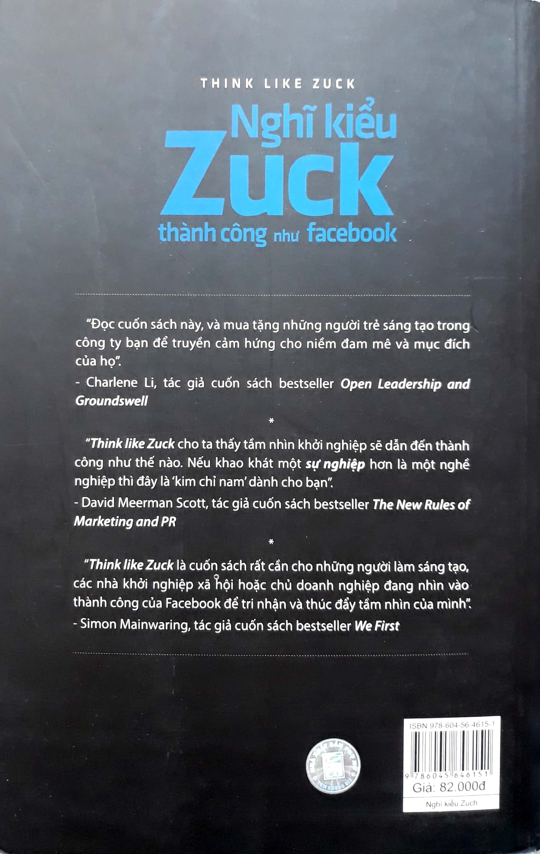 Nghĩ Kiểu Zuck Thành Công Như Facebook