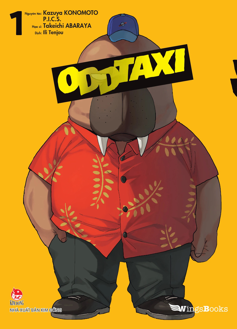 Combo Odd Taxi - Tập 1 + 2 (Bộ 2 Cuốn)