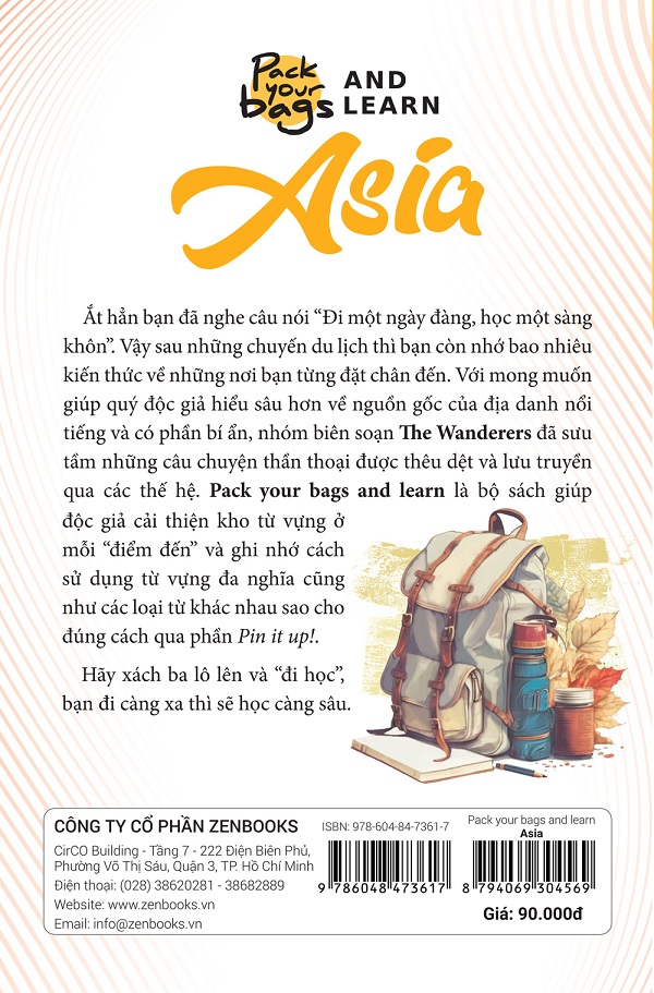 Pack Your Bags And Learn - Asia