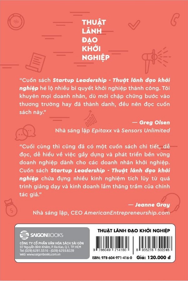 Thuật Lãnh Đạo Khởi Nghiệp