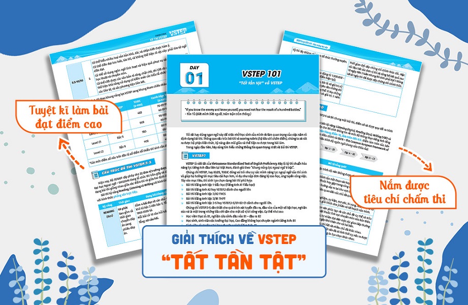 VSTEP - Chinh Phục Kỳ Thi VSTEP Tổng Ôn 4 Kỹ Năng Bậc Năng Lực Từ B1 Đến C1