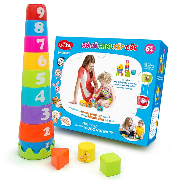 Bộ Đồ Chơi Xếp Cốc - Duka DK580015