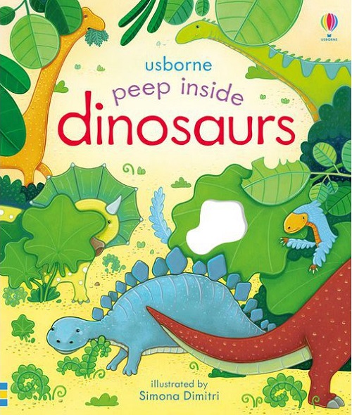 Sách Lật Mở Tiếng Anh Trẻ Em - Peep Inside Dinosaurs