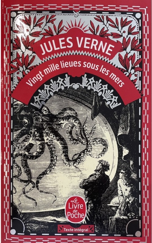 Tiểu Thuyết Tiếng Pháp - Vingt Mille Lieues Sous La Mer - Jules Verne (2 Vạn Dặm Dưới Đáy Biển)