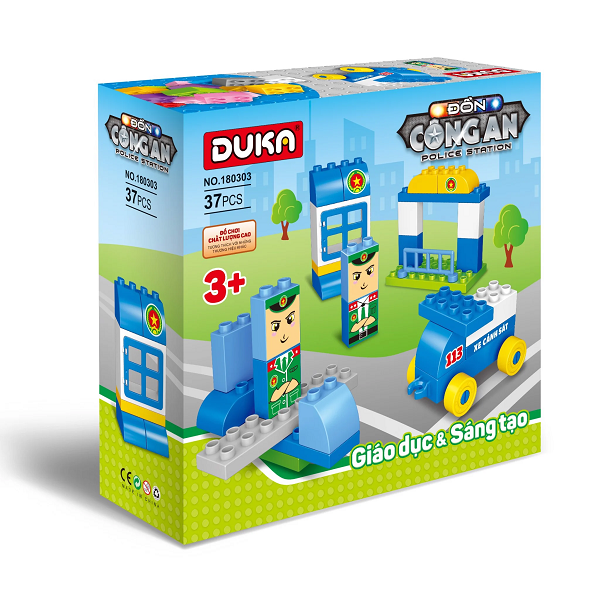 Ghép Hình Đồn Công An - Duka Z180303