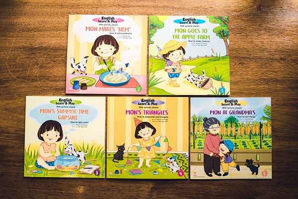 Combo English Learn & Play (Bộ 5 Cuốn)