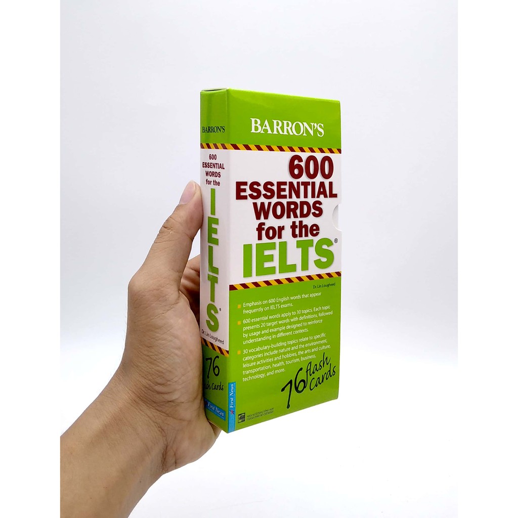 Hộp Flash Cards - 600 Essential Words For The Ielts