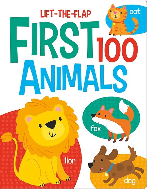 Sách Lật Mở Tiếng Anh - Lift-The-Flap First 100 Animals