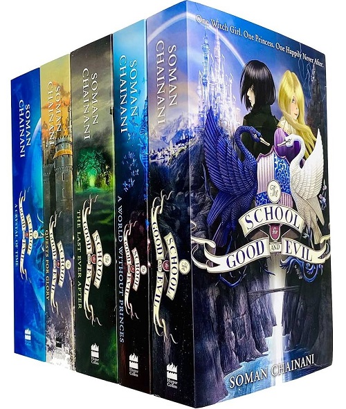 Bộ Tiểu Thuyết Tiếng Anh - The School For Good And Evil Series 5 Bookset