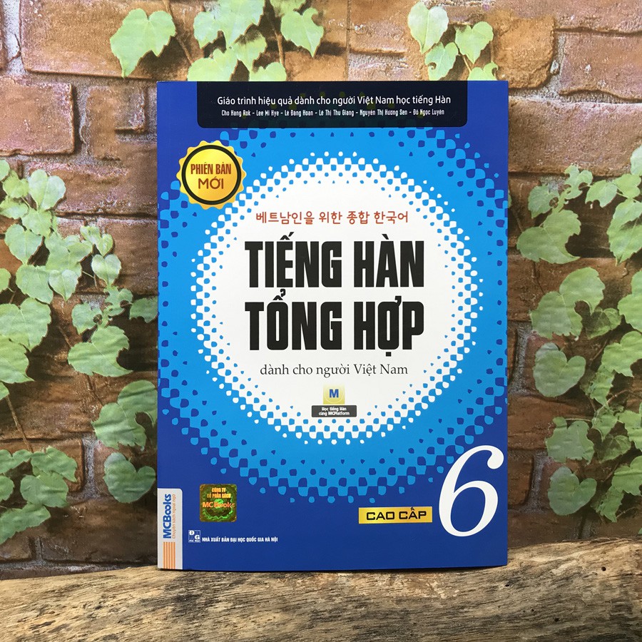Tiếng Hàn Tổng Hợp Dành Cho Người Việt Nam - Cao Cấp 6 - Bản Đen Trắng